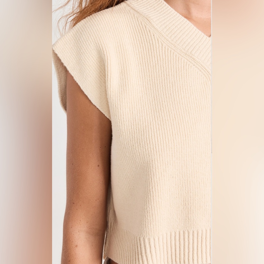 Free People Easy Street Vest in Cream - Size XS - Picture 11 of 16
